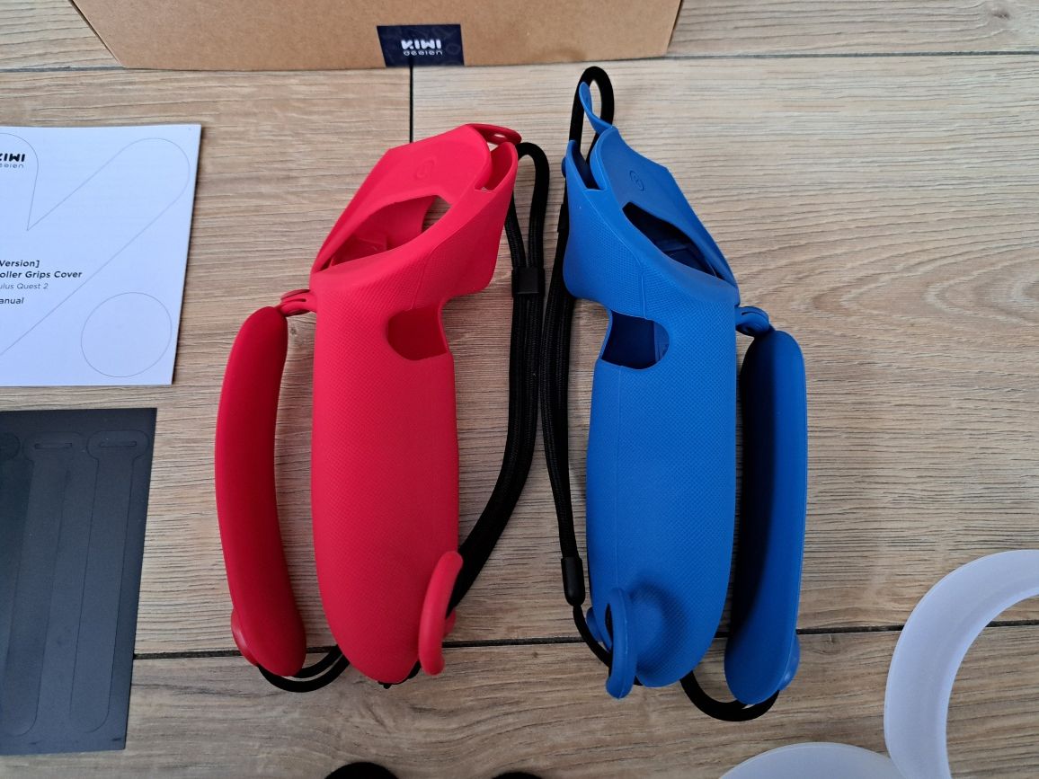Uchwyty kontrolera Kiwi Design Top Version V3 do Oculus Quest 2