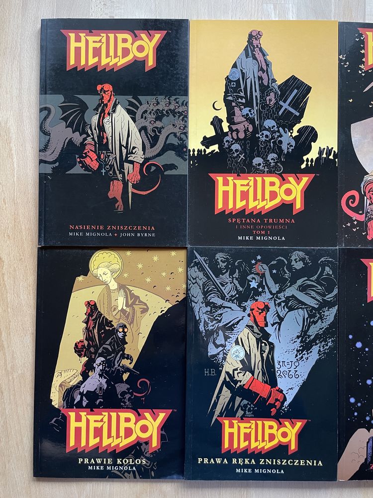 Komiksy Hellboy, kompletna seria