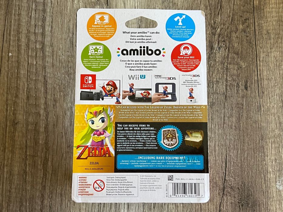 Amiibo ZELDA | The Legend of Zelda: The Wind Waker | SELADO