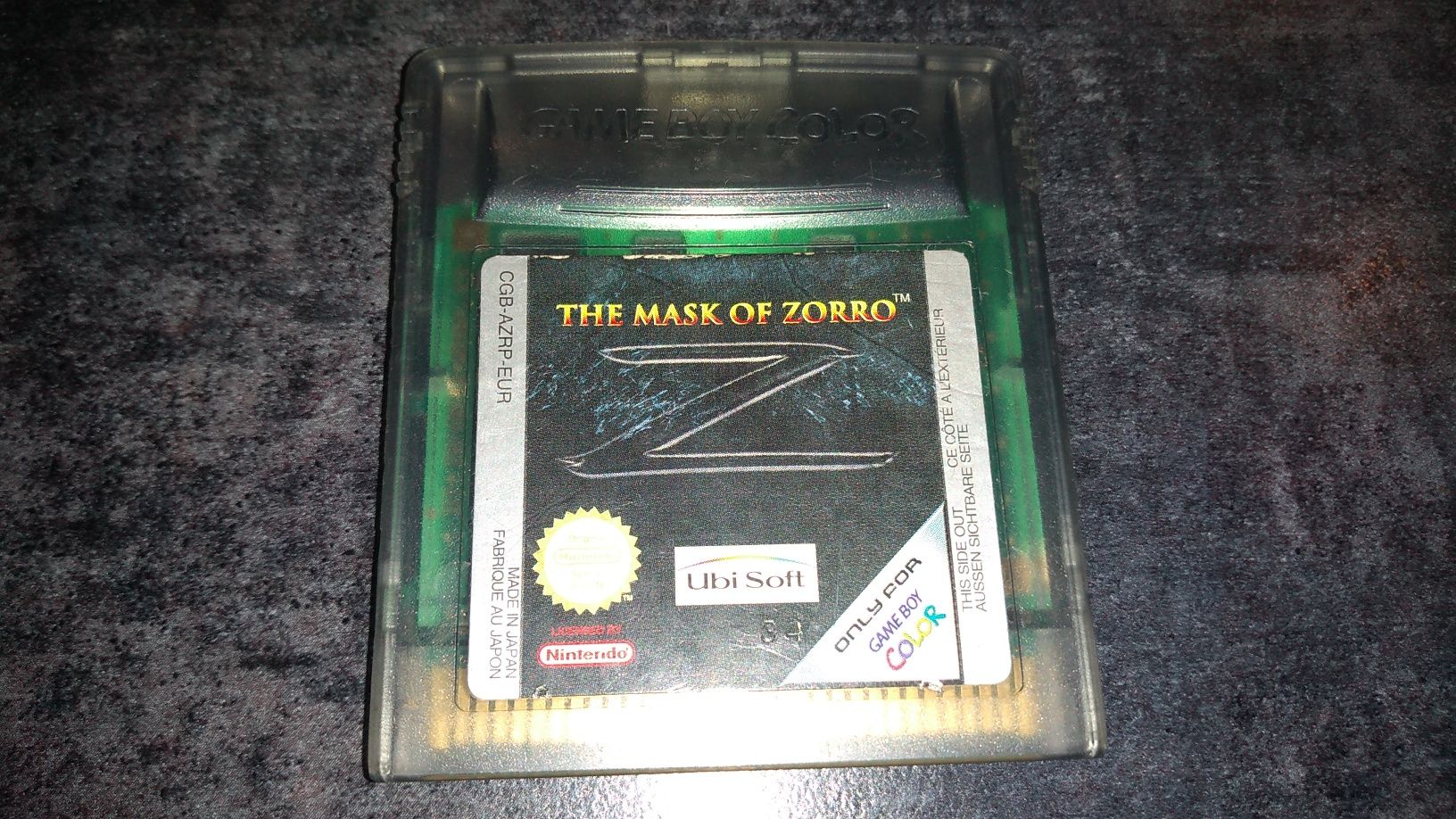 The Mask Of Zorro Game Boy Color możliwa zamiana SKLEP Ursus