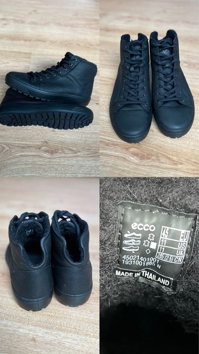 Нові утеплені черевики Ecco 45 р