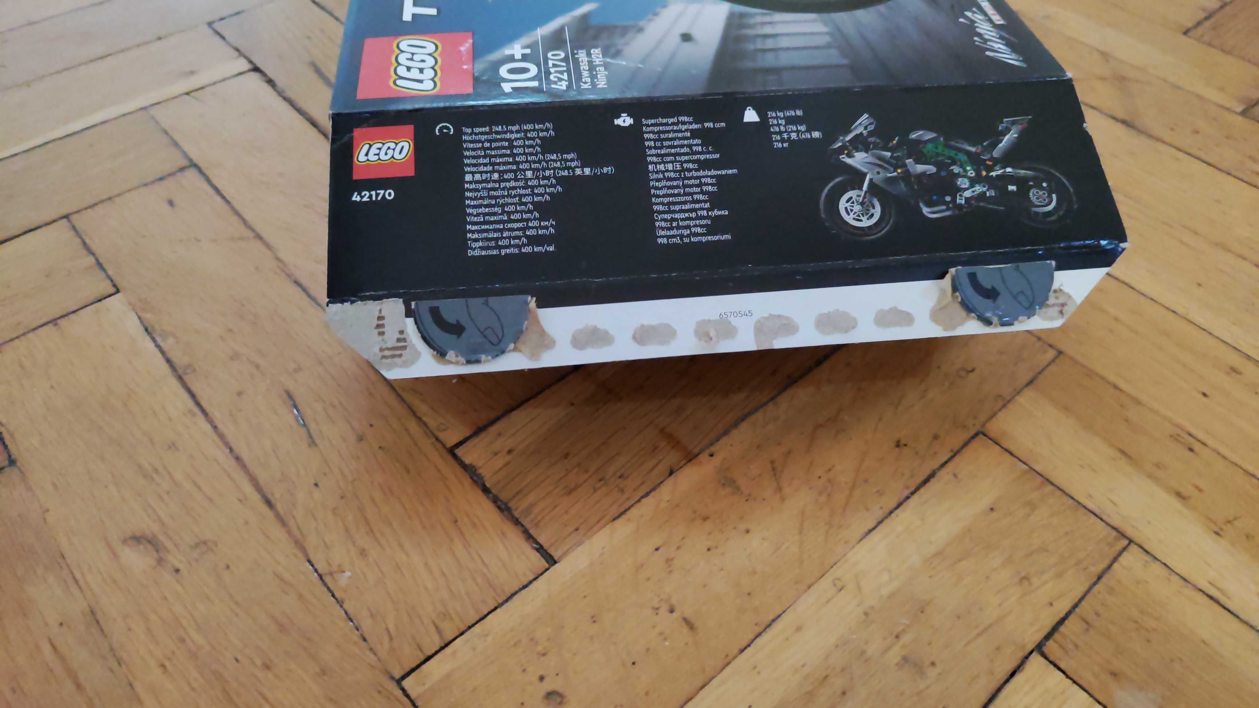 pudełko po LEGO technic kawasaki ninja 42170