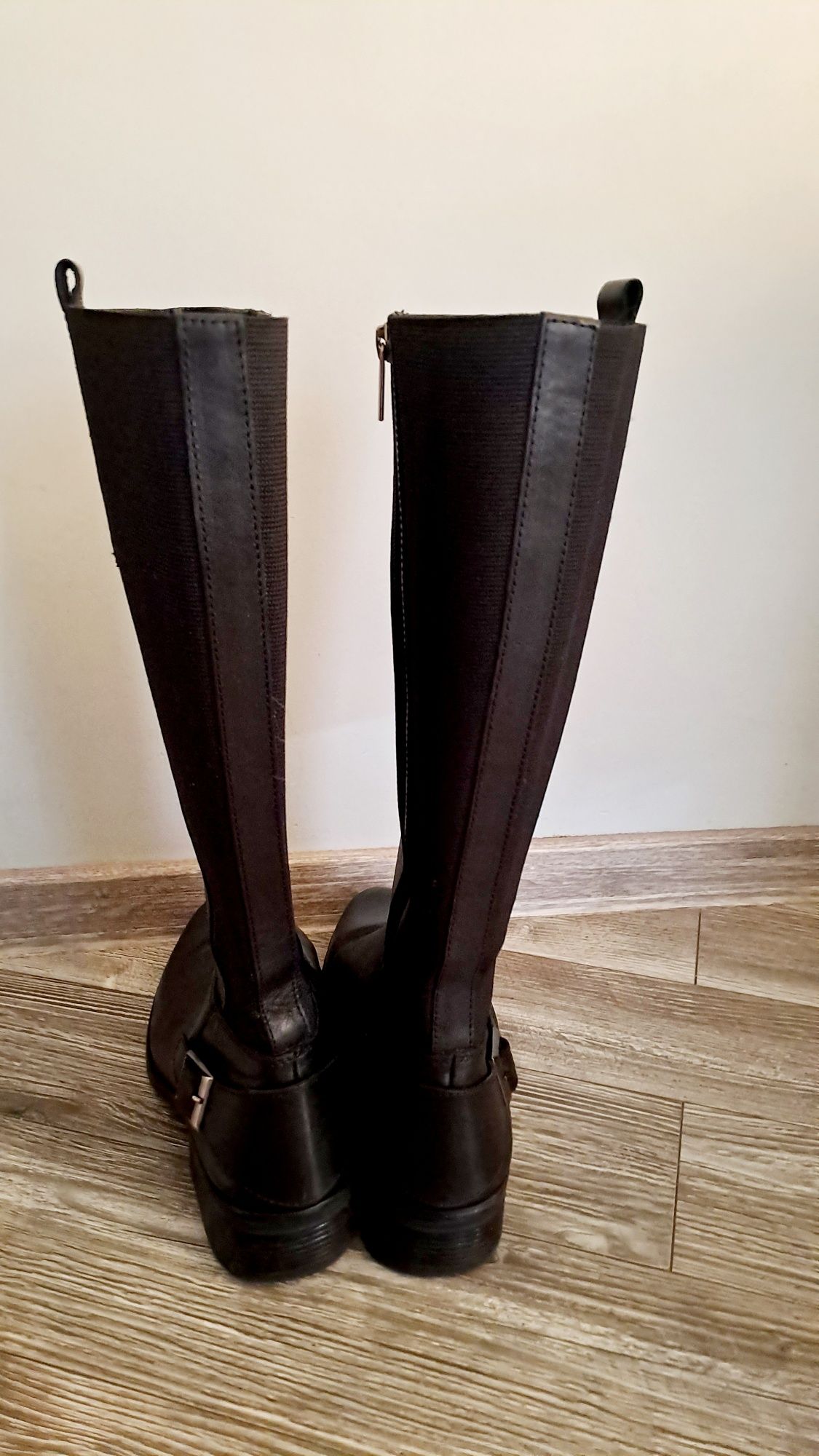 Czarne kozaki sheego r 42