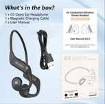 Навушники IPX6 WATERPROOF G5 Air Conduction Wireless Stereo Headset