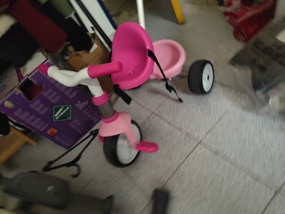 Triciclo evolutivo rosa