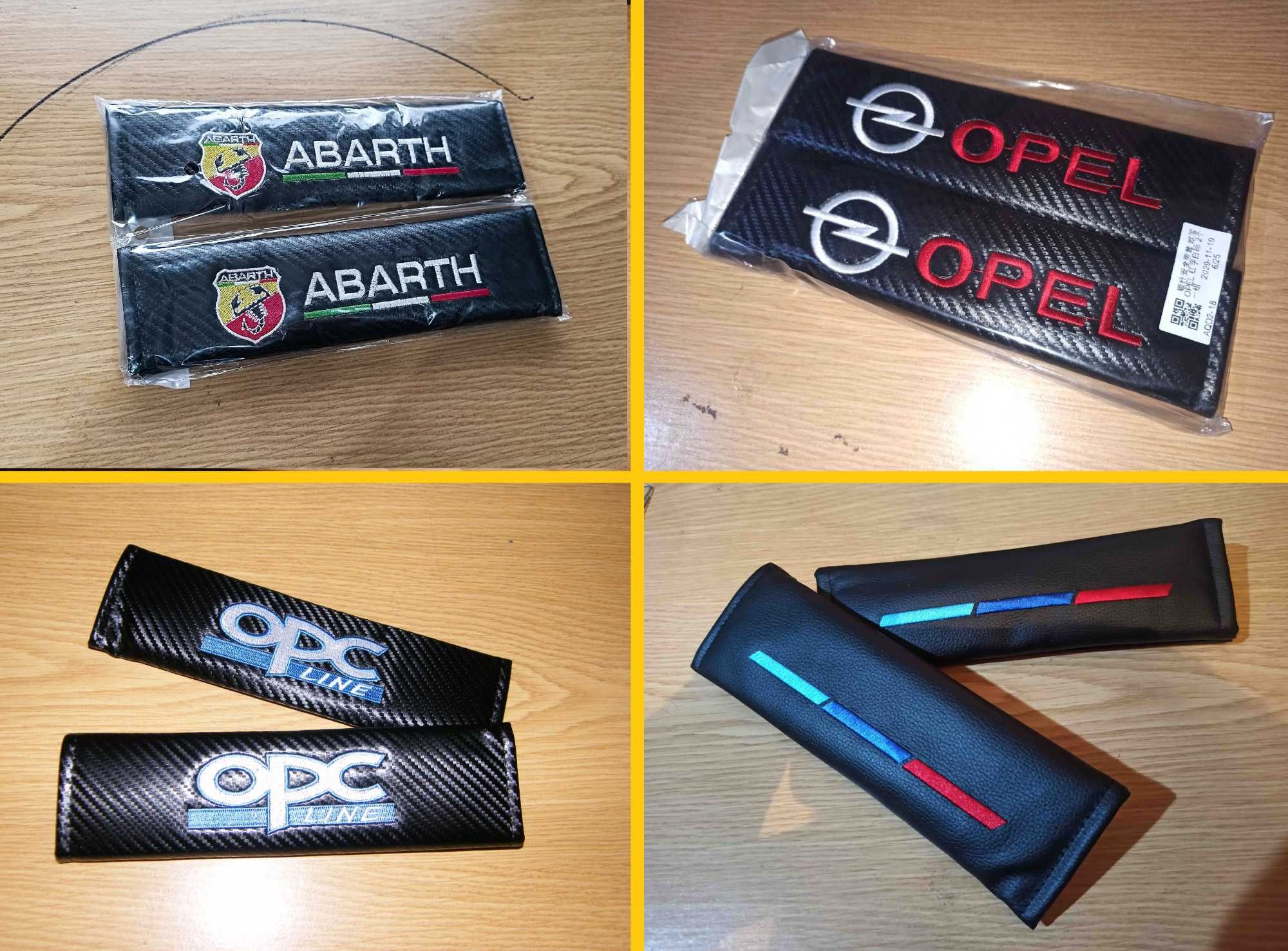 Almofadas cinto | BMW, MERCEDES, AUDI, VOLVO, SEAT, OPEL, MINI, Outras