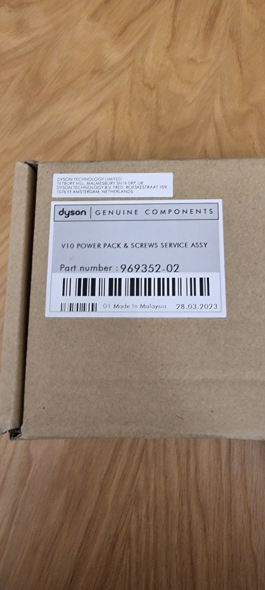 Bateria Dyson V10 como nova