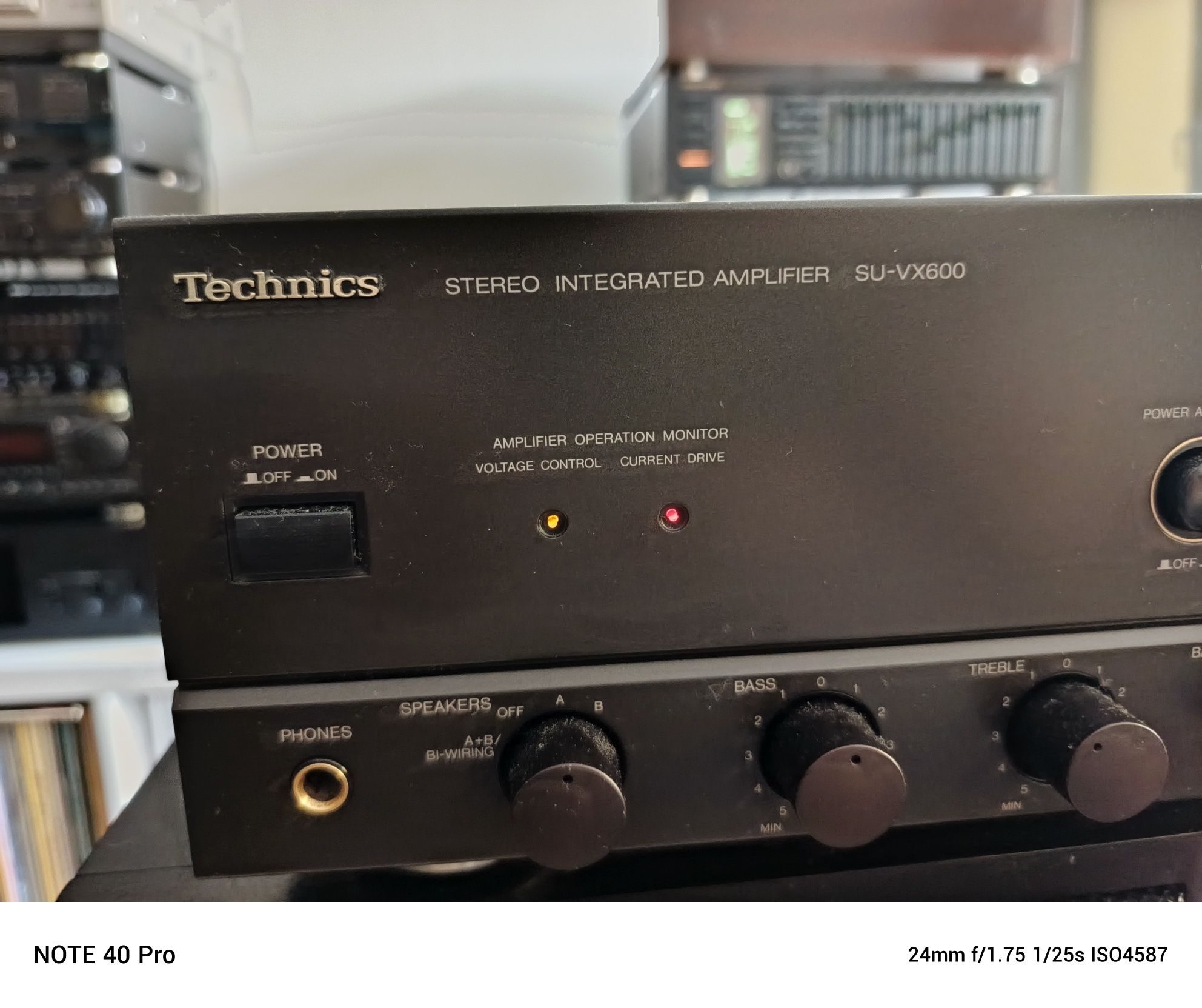 Technics wzmacniacz.