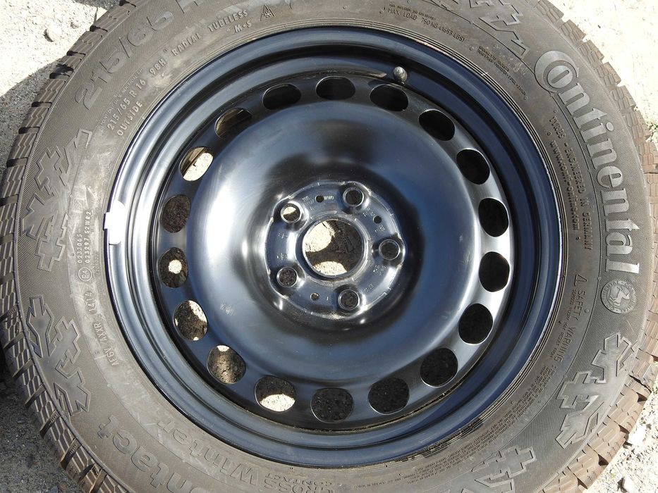 4x FELGI STALOWE 16 5x112 VW et33 6,5J  Nowe Demo