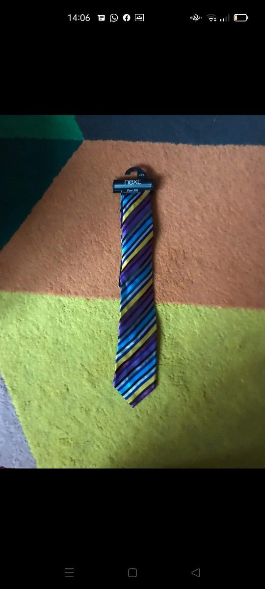 Krawat nowy bez metki