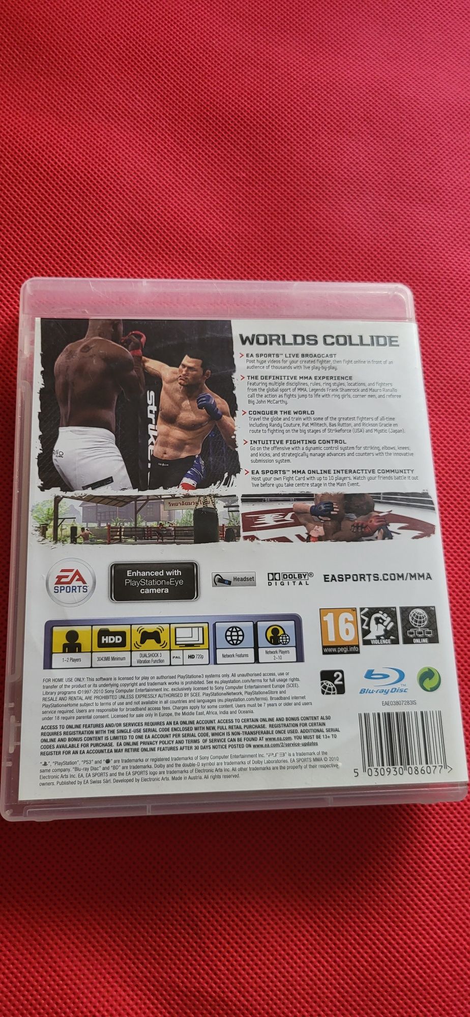 MMA easports PS3 gra PlayStation