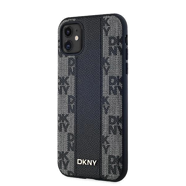 Etui DKNY Leather Checkered Mono Pattern MagSafe na iPhone 11 / Xr - c