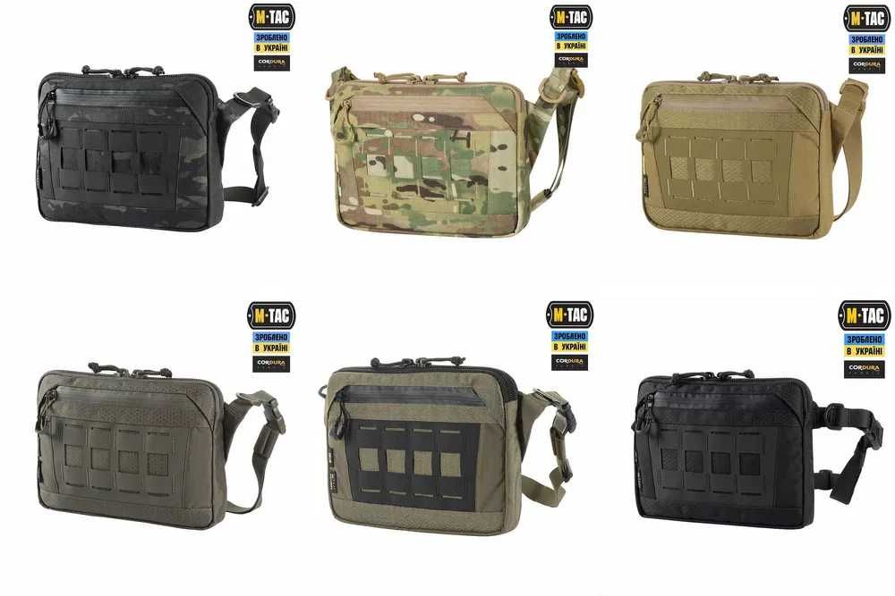 M-Tac сумка Admin Bag Elite (з липучкою і без) Різні кольори