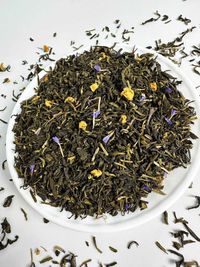 Рецепт ЛІТА - чорний та зелений чай з ароматом полуниці в вершках