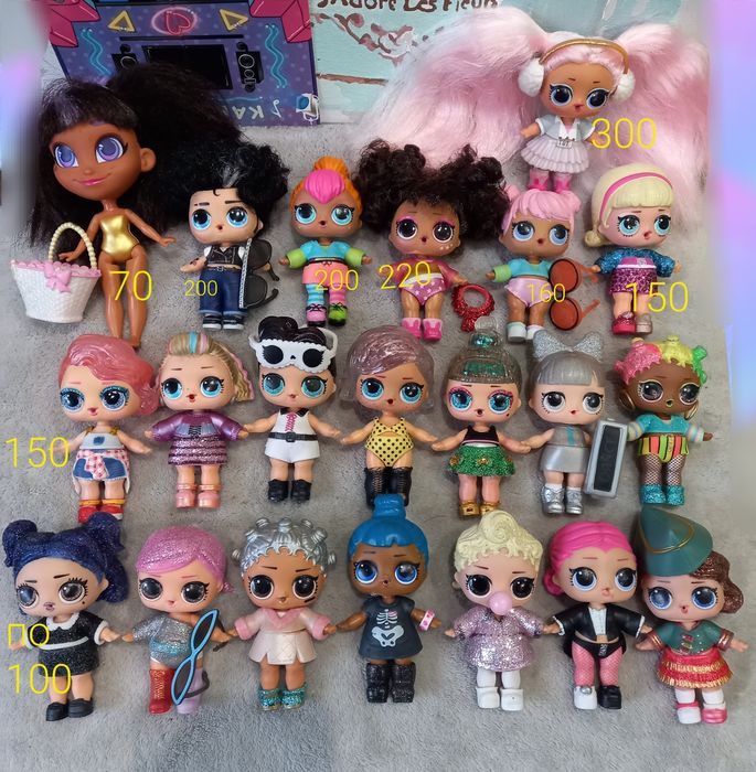 Лялечки лол оригінал lol surprise hairgoals MGA іграшки