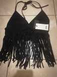 Top damski czarny S
