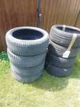 Komplet opon lato-zima-225/45 R19