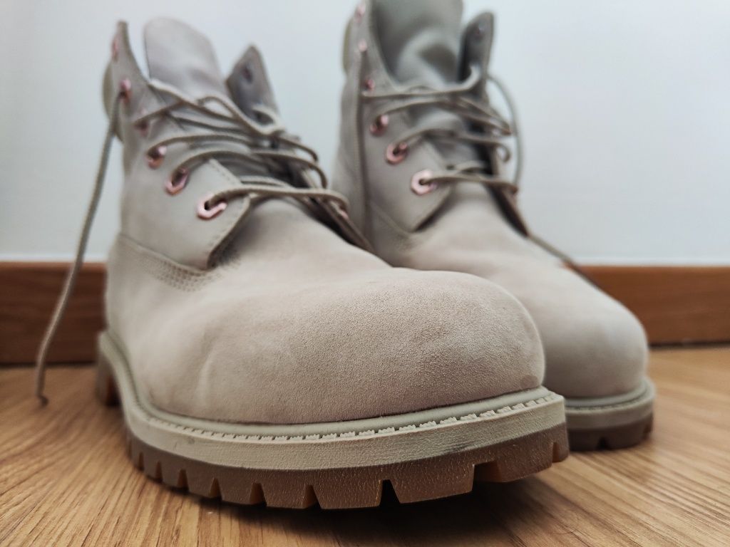 Botas Timberland rose gold