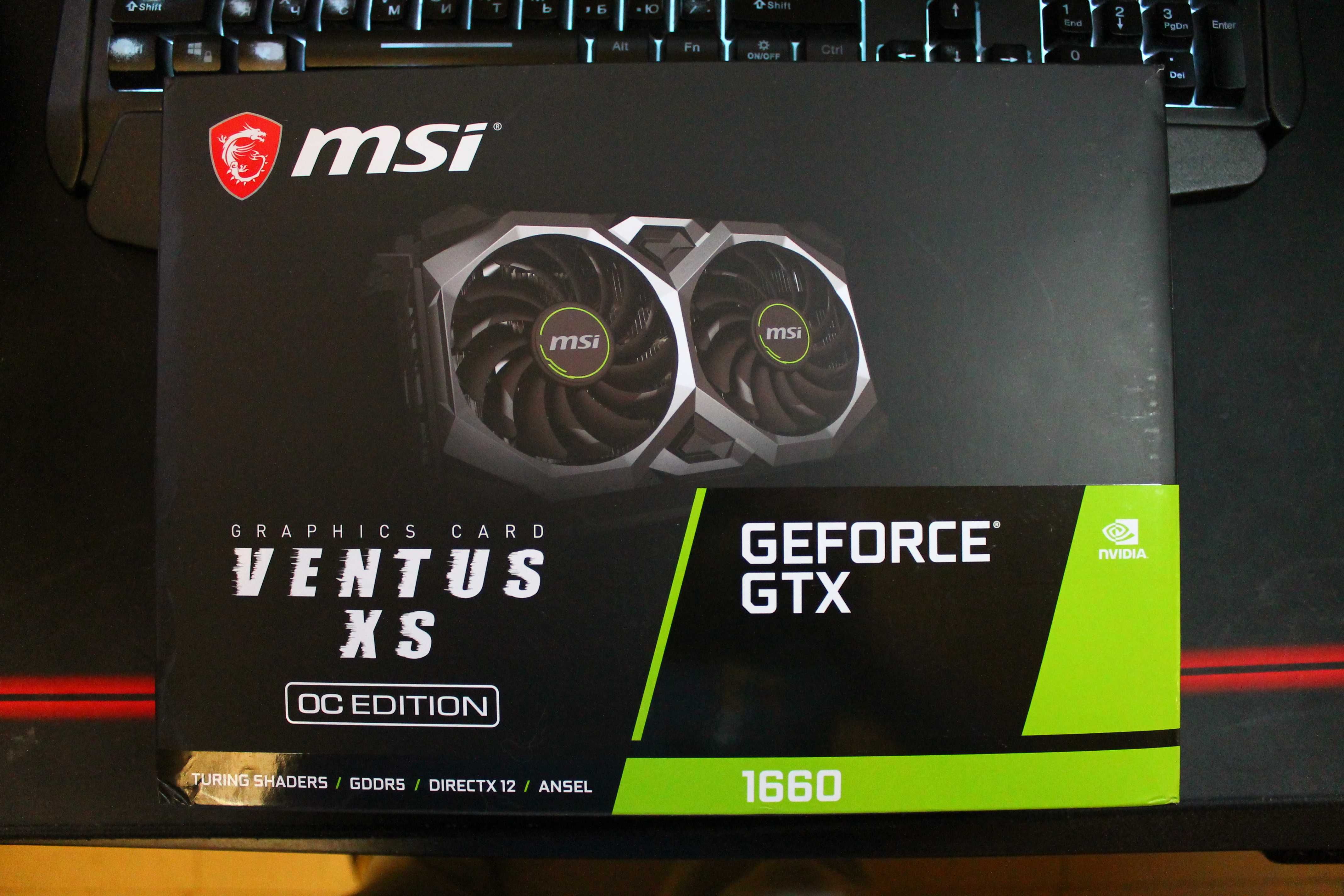 MSI GTX 1660 Ventus XS 6G OC