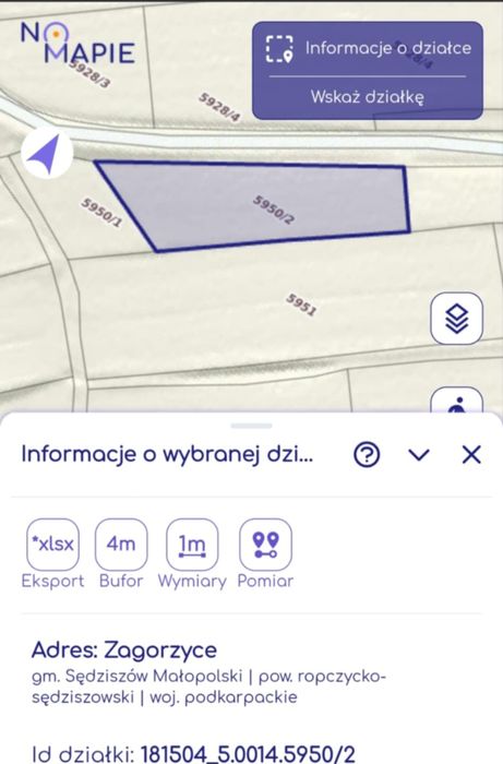 Działka rolna 19 ar