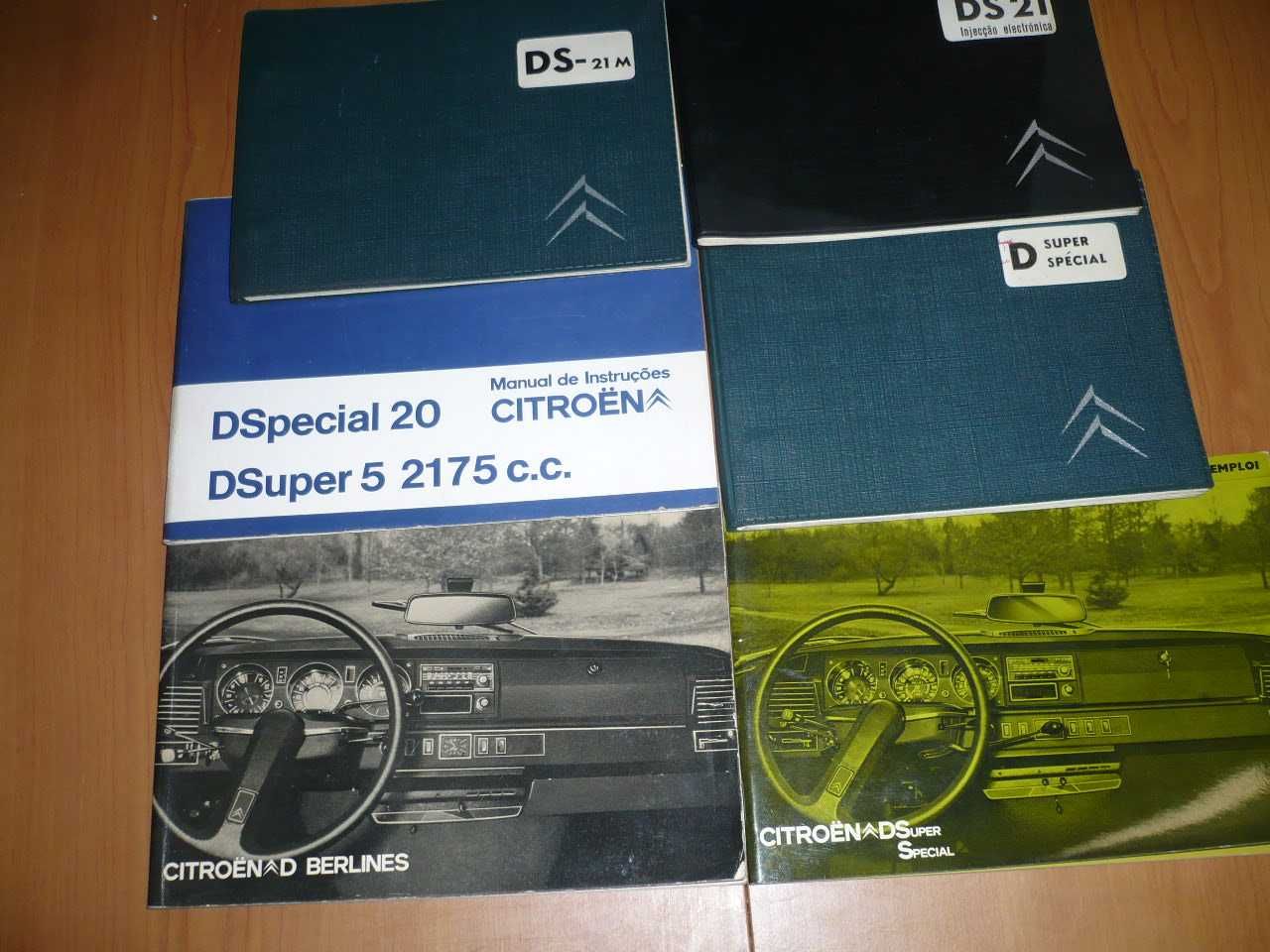 livros de instruções veículos citroen 2cv,dyane,Ds,Méhari,Ami8,Cx