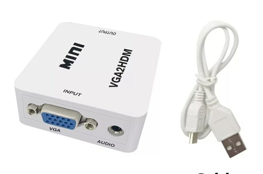 Conversor: VGA para HDMI & HDMI para VGA