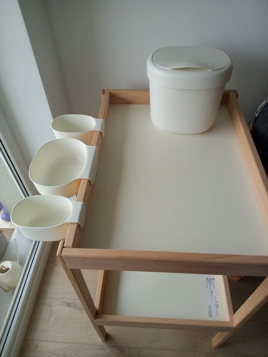 Przewijak + pojemniki Ikea