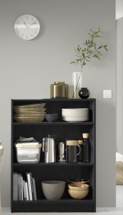 Regał IKEA BILLY czarny imit.dębu