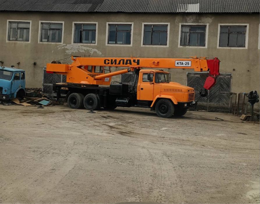 Послуги автокрана в/п 25т