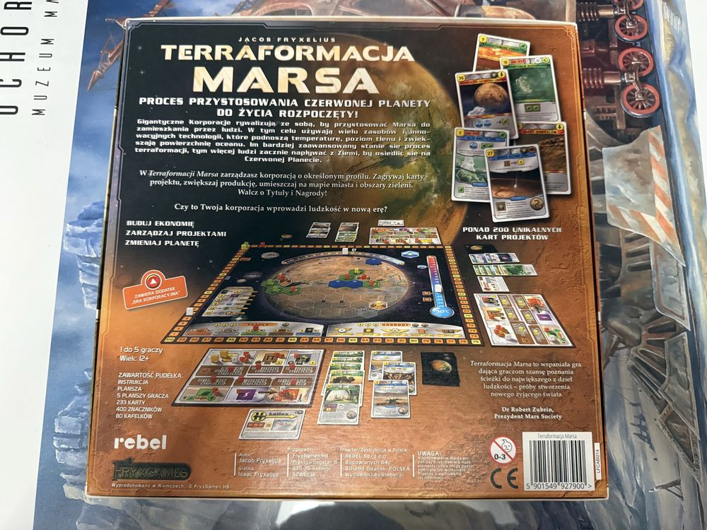 Gra planszowa - Terraformacja Marsa