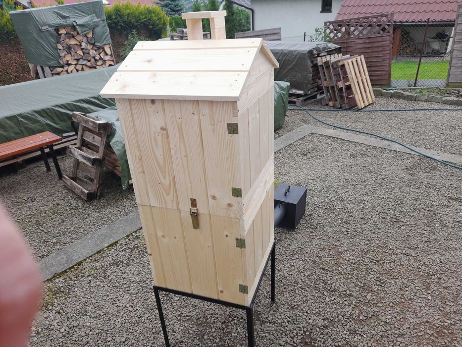 Wędzarnia drewniana 50, 60, 70 cm.