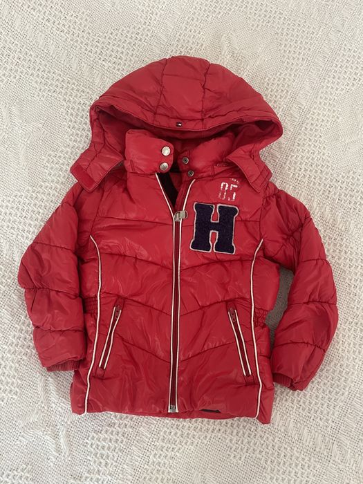 Ciepła kurtka Tommy Hilfiger rozm. 92-98