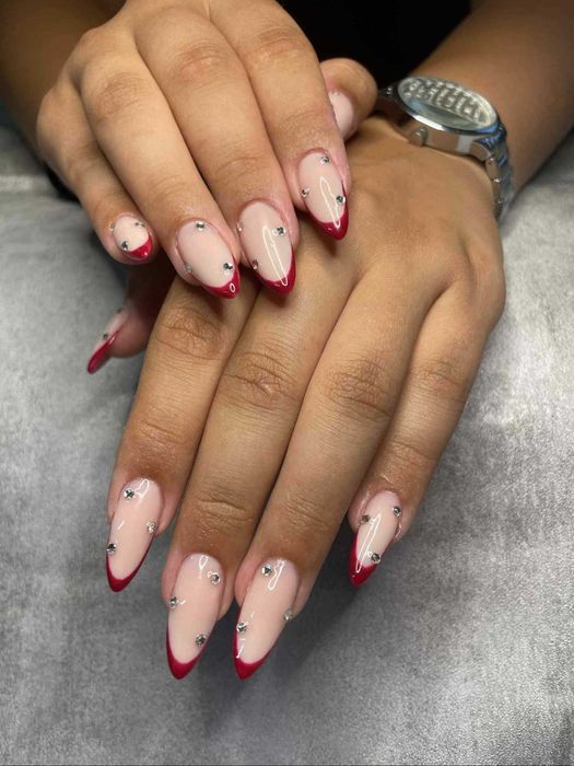 Manicure hybrydowy paznokcie żelowe przedłużanie paznokci MANI U ANI