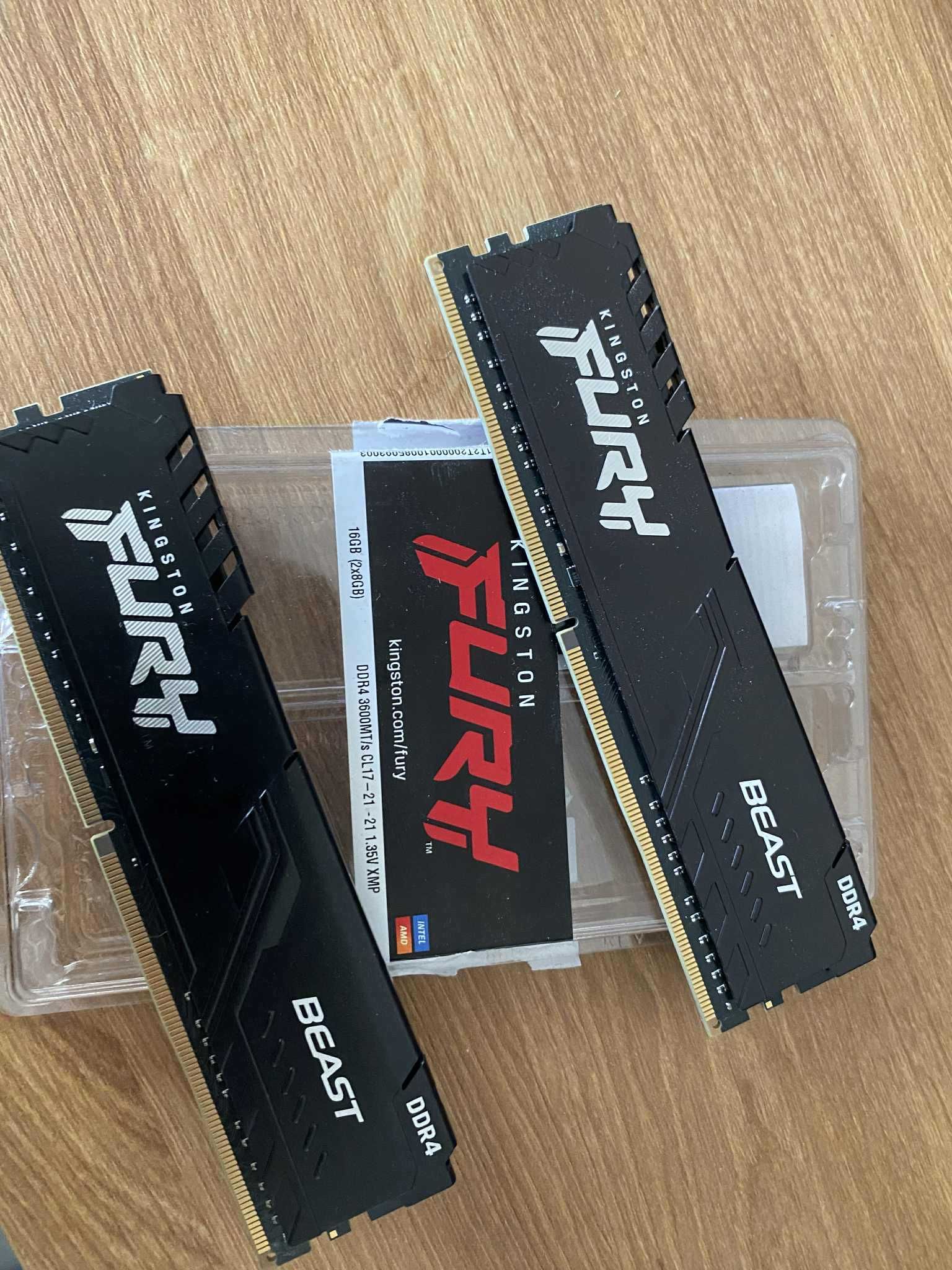 Pamięć Kingston Fury Beast, DDR4