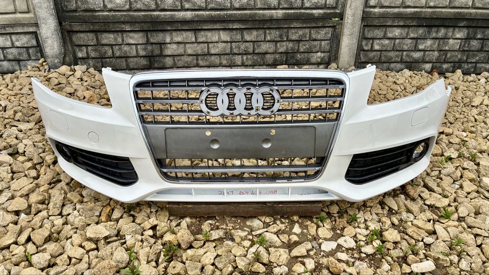 Zderzak przedni spryskiwacze AUDI A4 B8 8K 8K0 08-12 przedlift LY9C