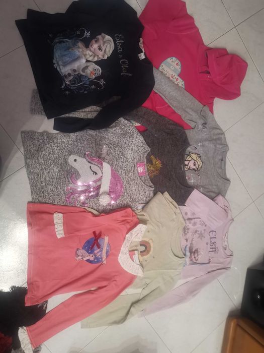 Lote roupa menina 6/7anos