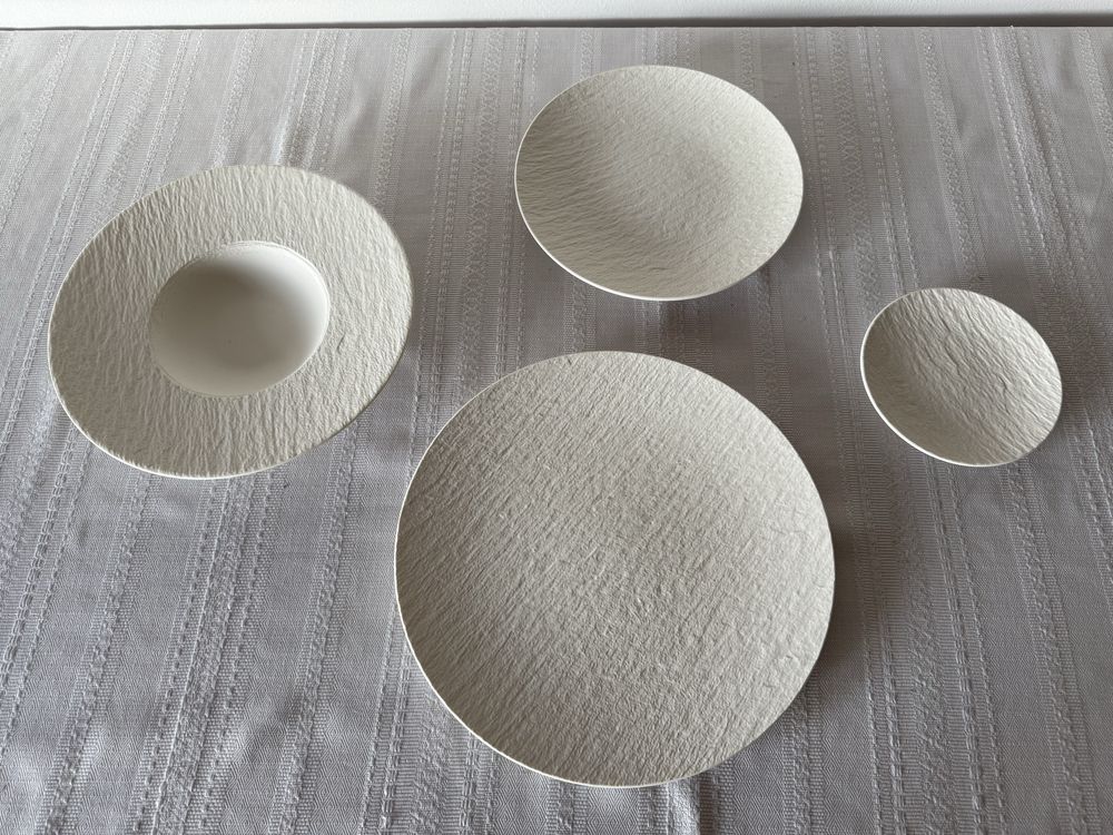 Тарілки преміум фарфор із колекціі Rock Villeroy&Boch