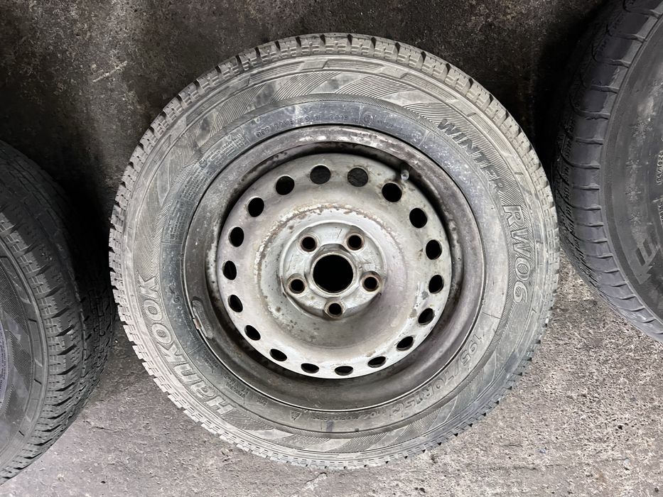 Диски 3шт з шинами 5 x 112 r15 vw t4 225/70r15c