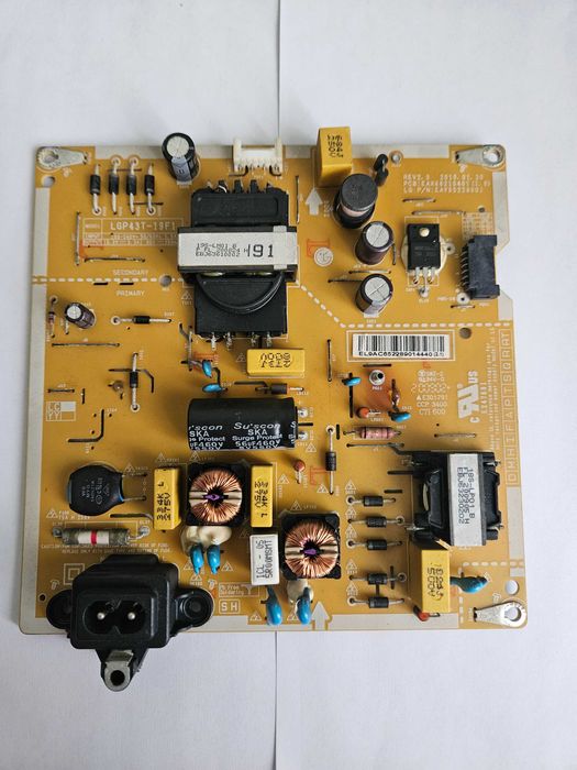 Плата живлення телевізор LG 43 дюйми