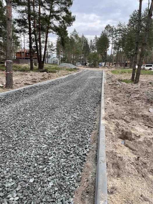 Вирівнювання Відсипка Підсипка Планування доріг Прибирання ділянки