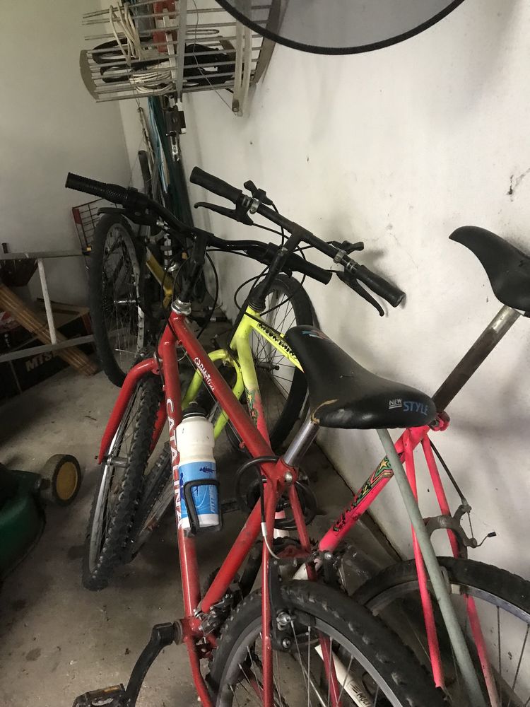 3 bicicletas funcionais