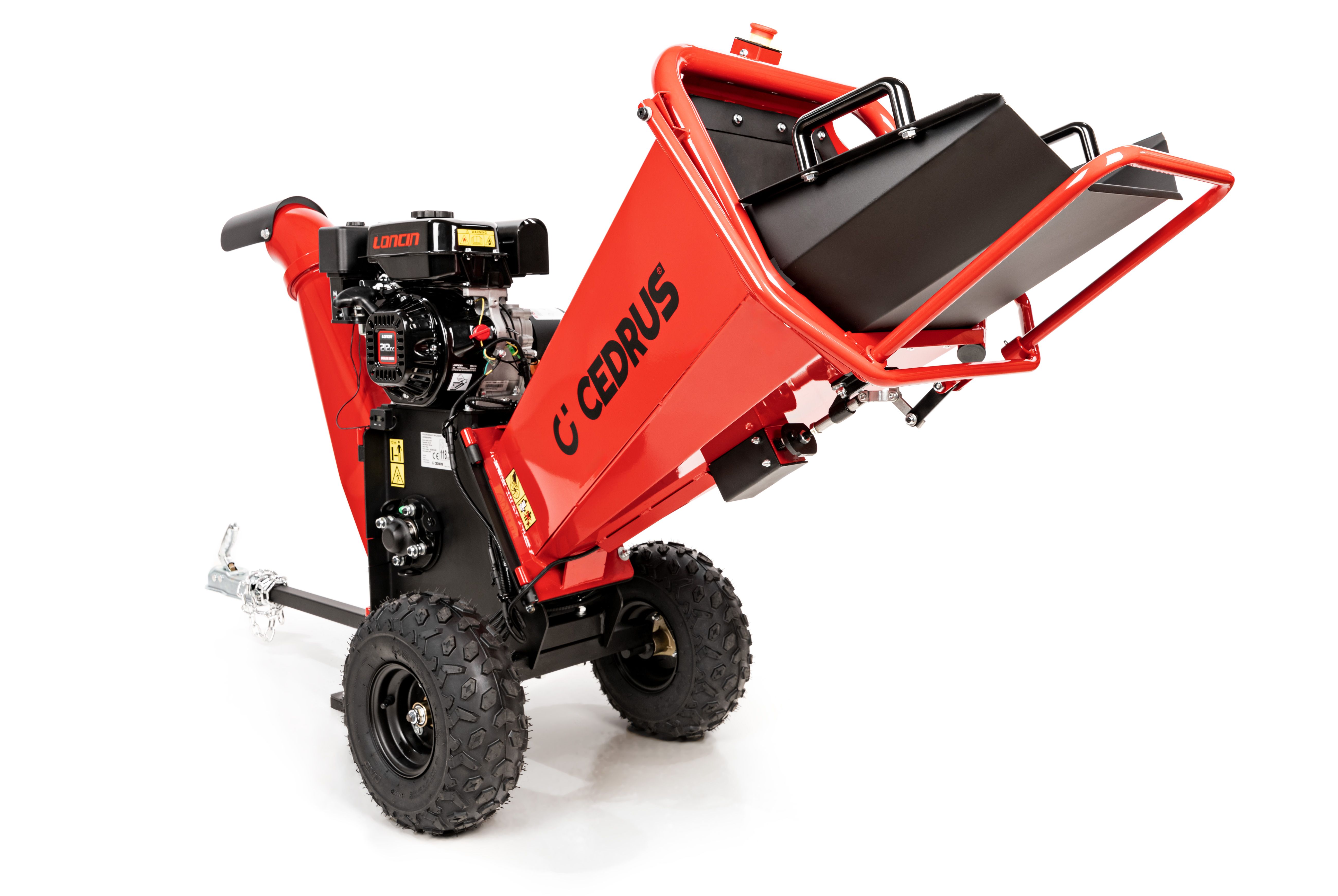 Rozdrabniacz spalinowy rębak Cedrus RB02 PRO Loncin LC170F 212 cm3 7KM