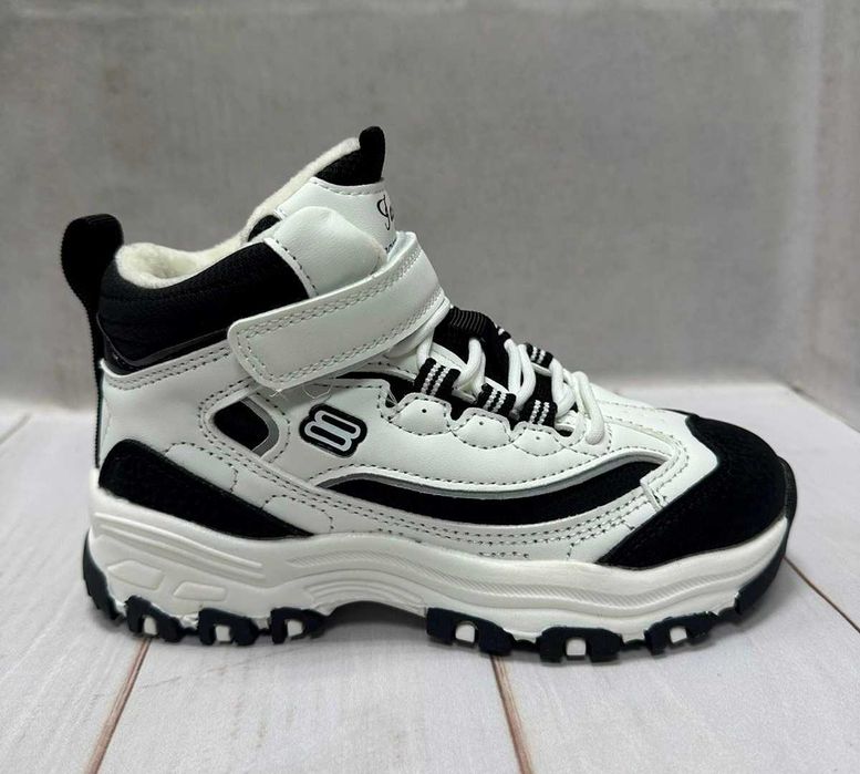 Демісезонні дитячі черевики хайтопи єврозима білий р34 21,5 см