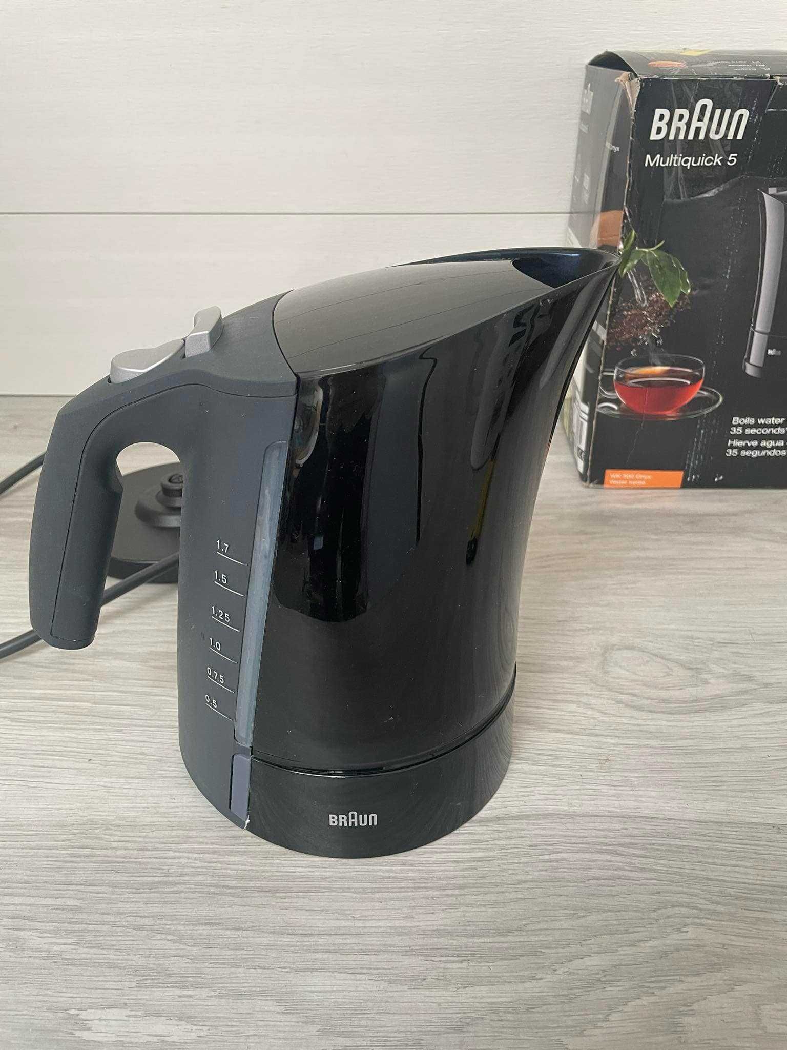 Czajnik elektryczny Braun WK 1,7 l czarny