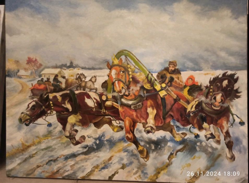 Картини в стилі реалізм олією 60х80см