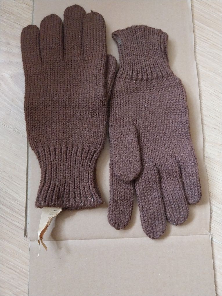 Rękawice zimowe z czasów prl-u