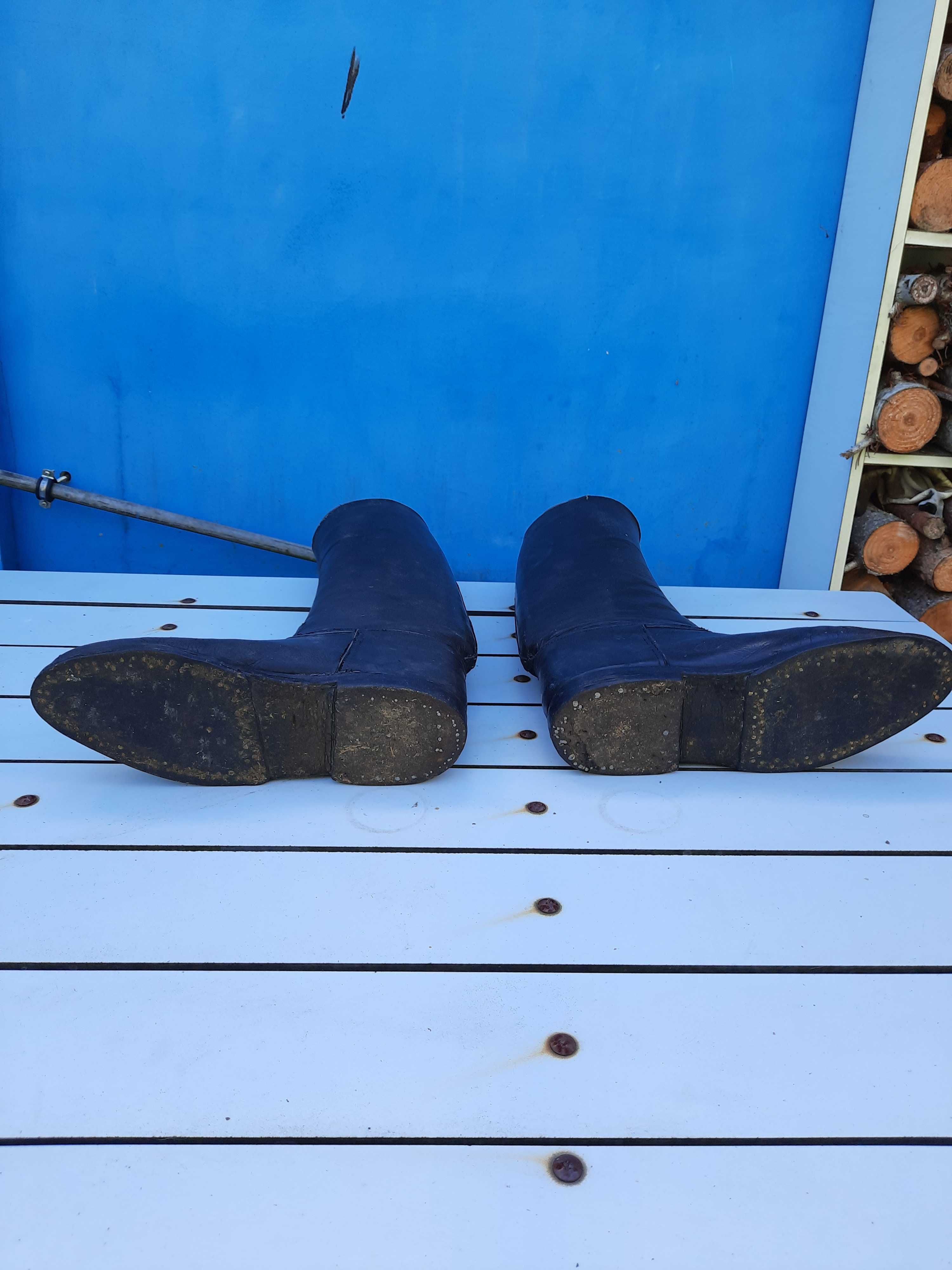 Oryginalne buty oficerskie z okresu 2 Wojny Światowej