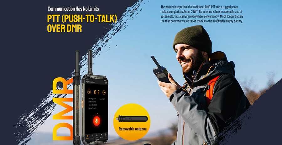 Ulefone Armor 20WT 12/256GB, 10850 mAh, з РАЦІЄЮ!!!