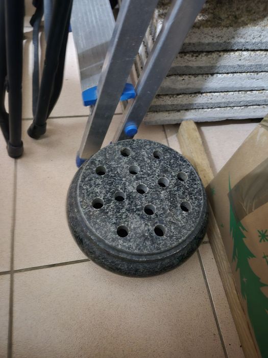 Floreiras Jazigo preta e Cinza