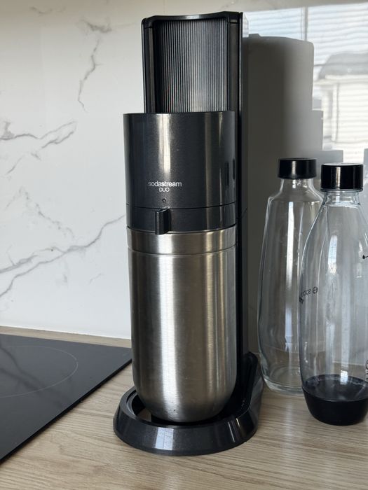 Saturator SODASTREAM Duo Black + 2 butelki + nabój